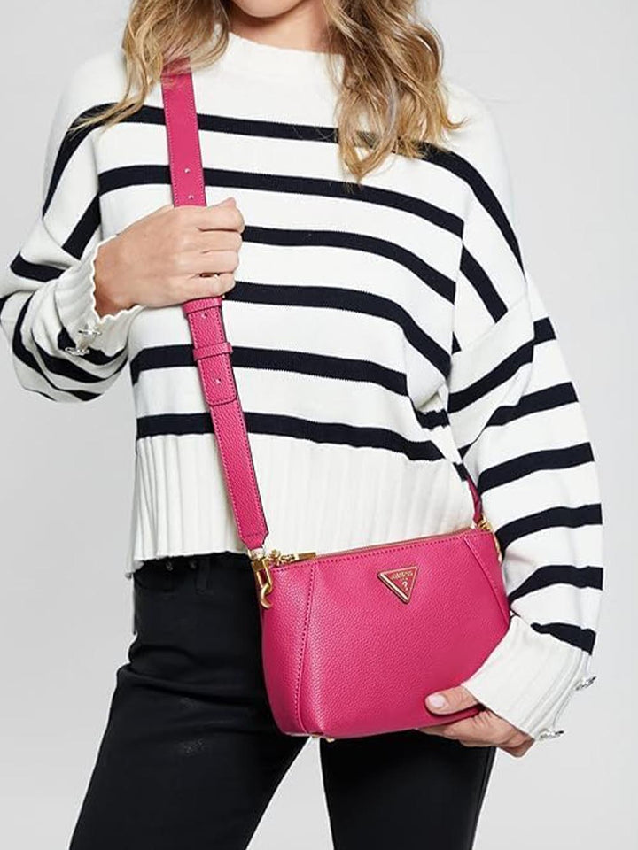 Guess Borsa a Tracolla Donna Fucsia