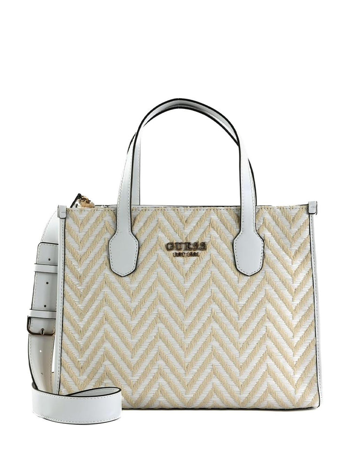 Guess Borsa a Mano Donna Bianco/Beige