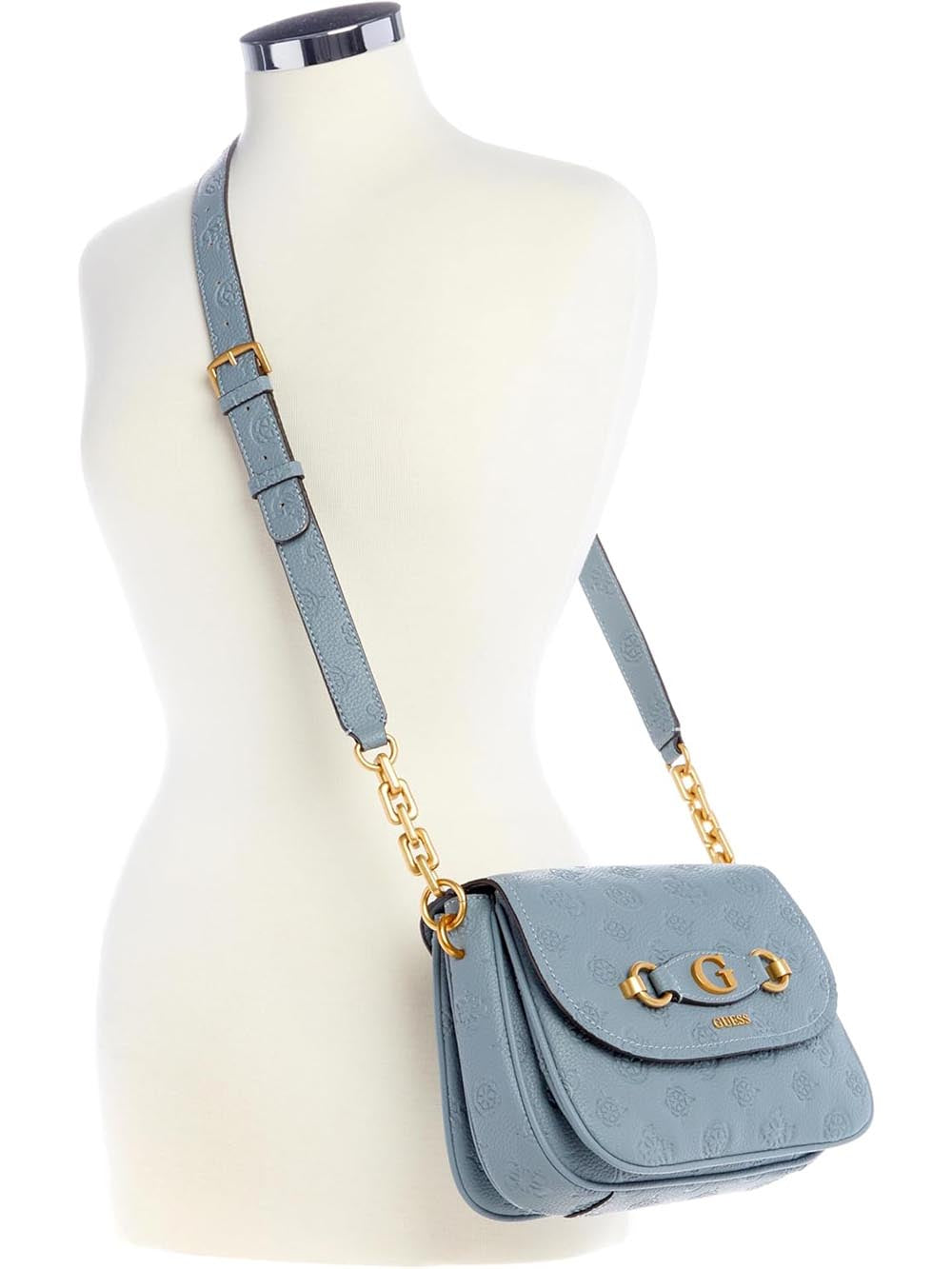 Guess Borsa a Tracolla Donna Celeste