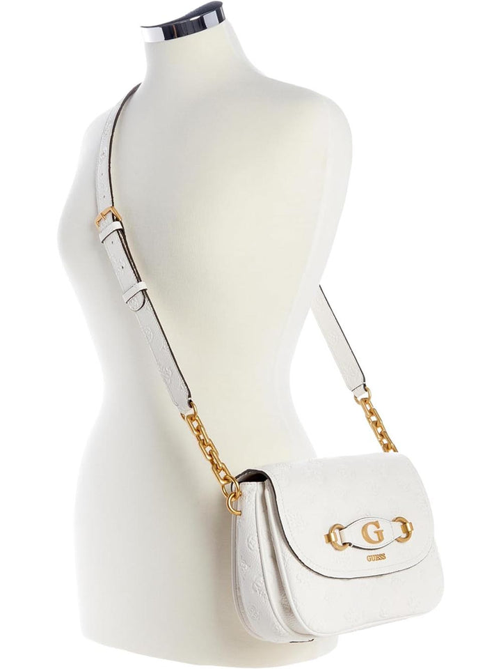 Guess Borsa a Tracolla Donna Bianco