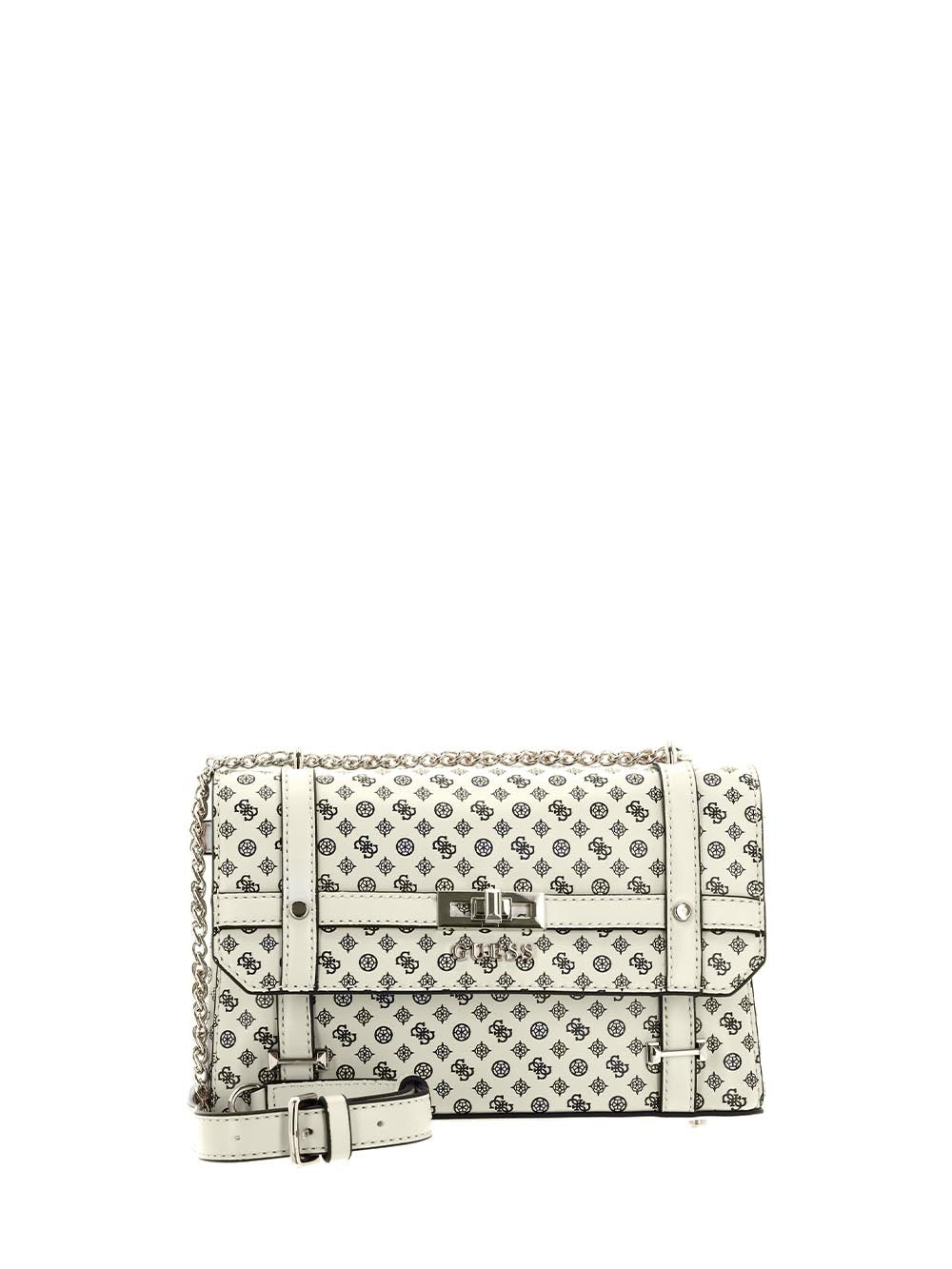 Guess Borsa a Tracolla Donna Bianco