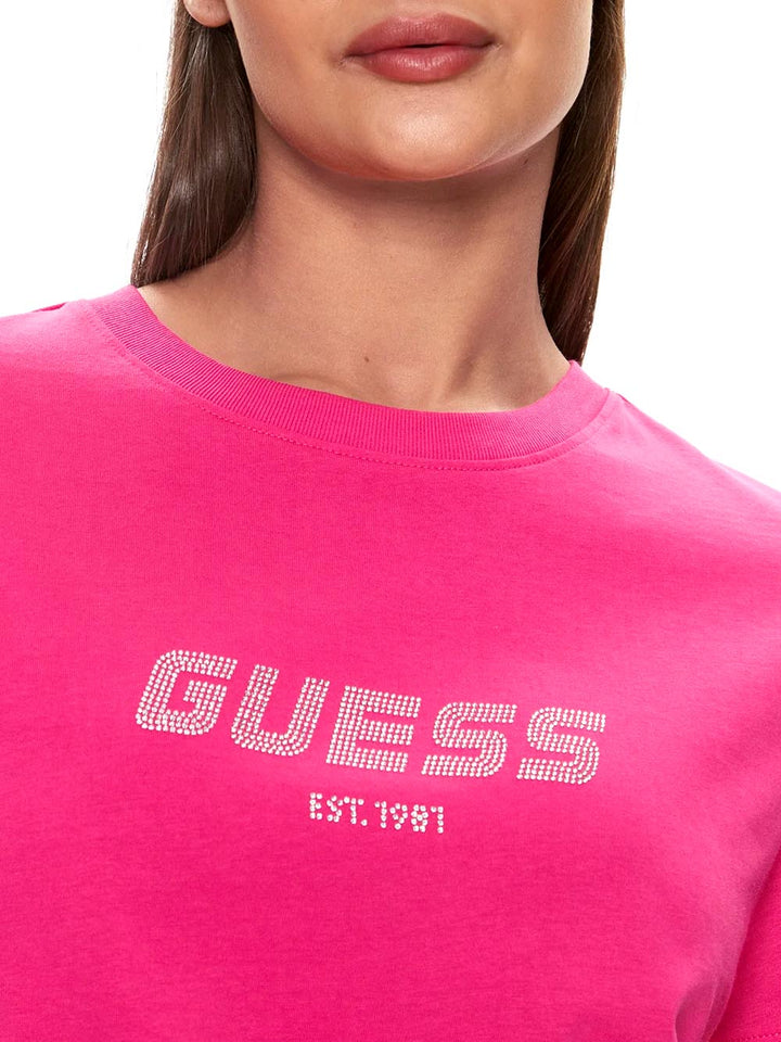 Guess T-shirt Donna Fucsia