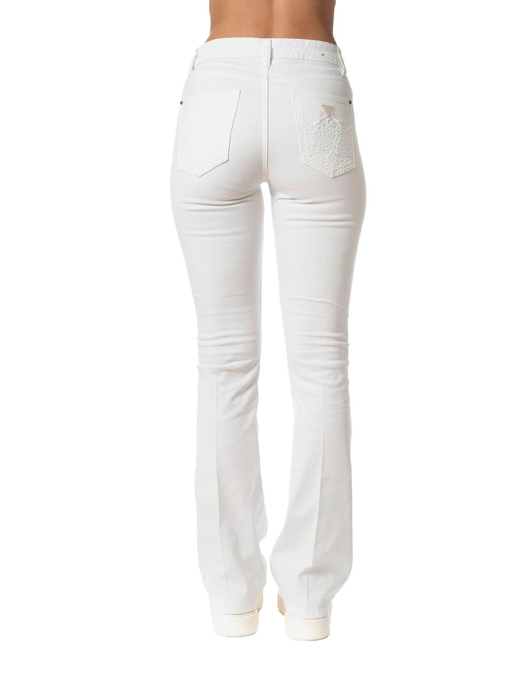 Guess Jeans Donna W4ga0l D4mw4 Bianco