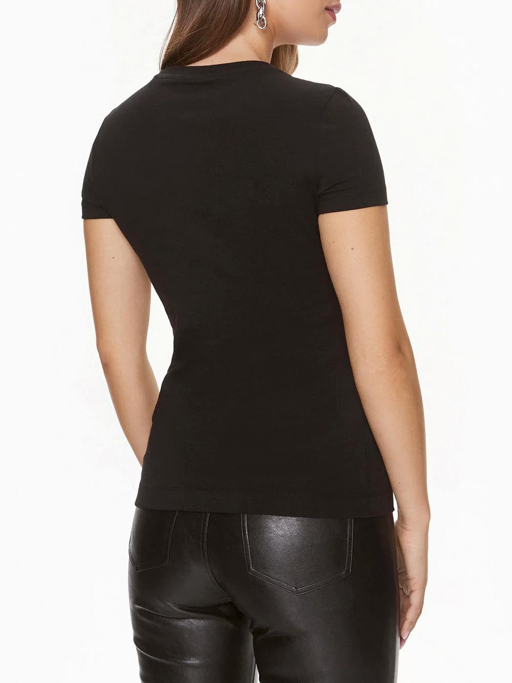 Guess T-shirt Donna Nero