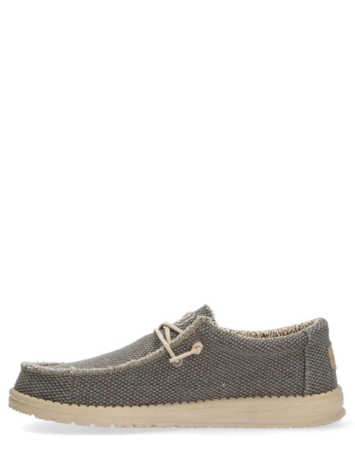 Hey Dude Mocassino Uomo Wally Braided Grigio