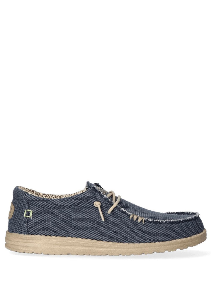 Hey Dude Mocassino Uomo Wally Braided Blu