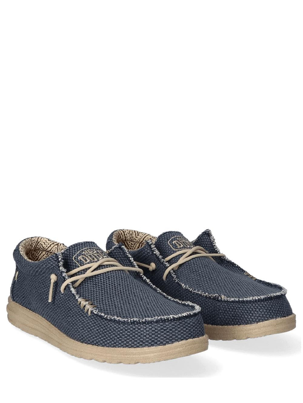 Hey Dude Mocassino Uomo Wally Braided Blu