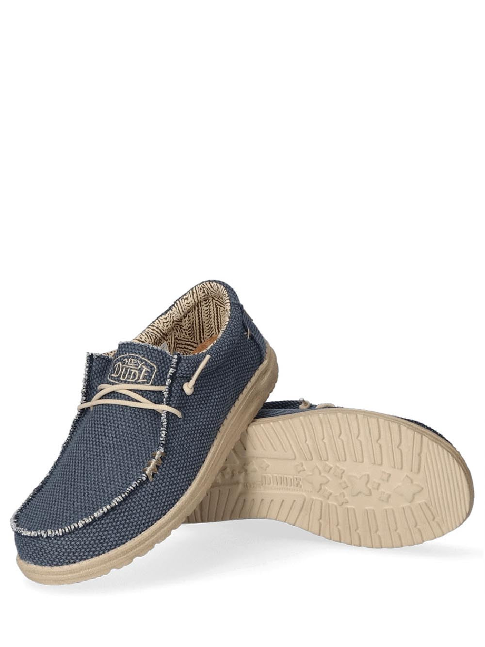 Hey Dude Mocassino Uomo Wally Braided Blu