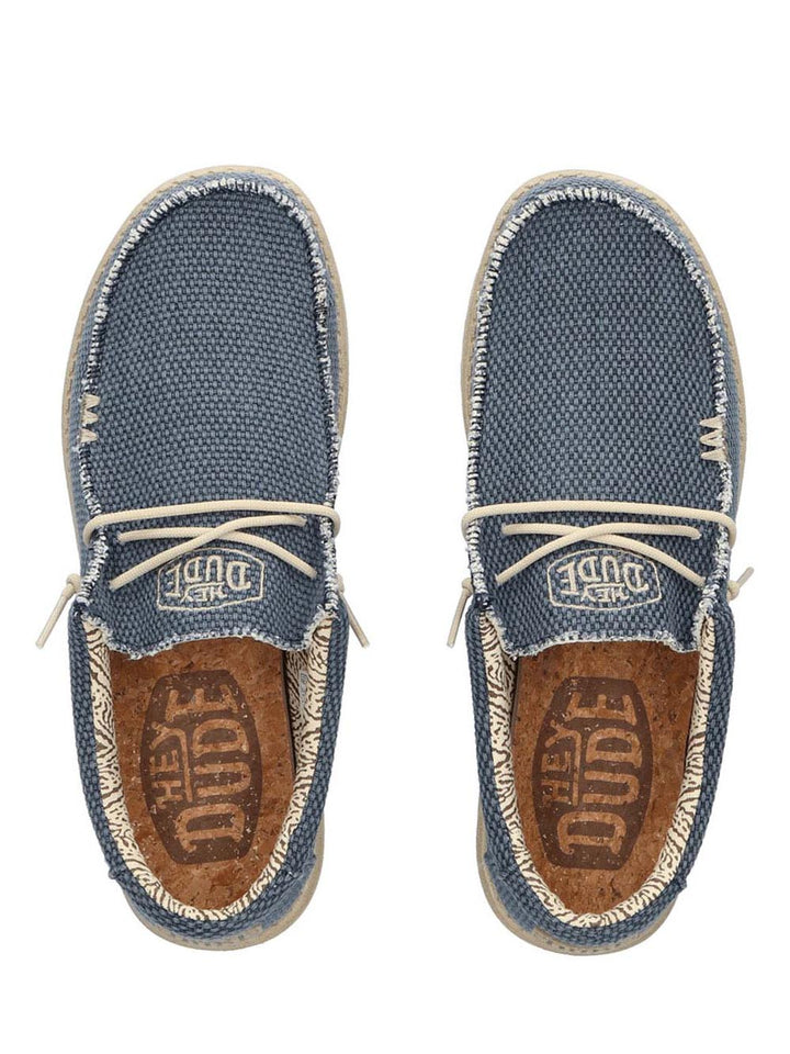 Hey Dude Mocassino Uomo Wally Braided Blu