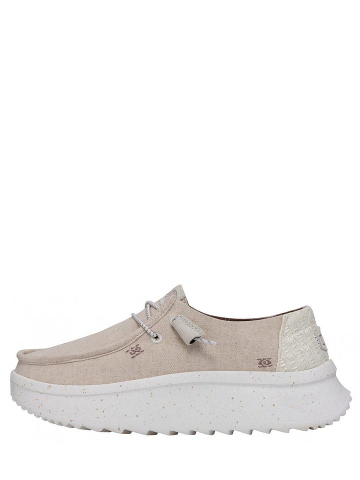 Hey Dude Mocassino Donna Wendy Peak Chambray W Crema