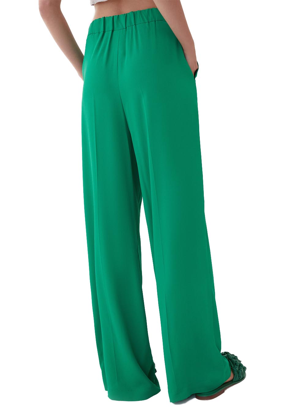 iBlues Pantalone Donna Dono Verde smeraldo