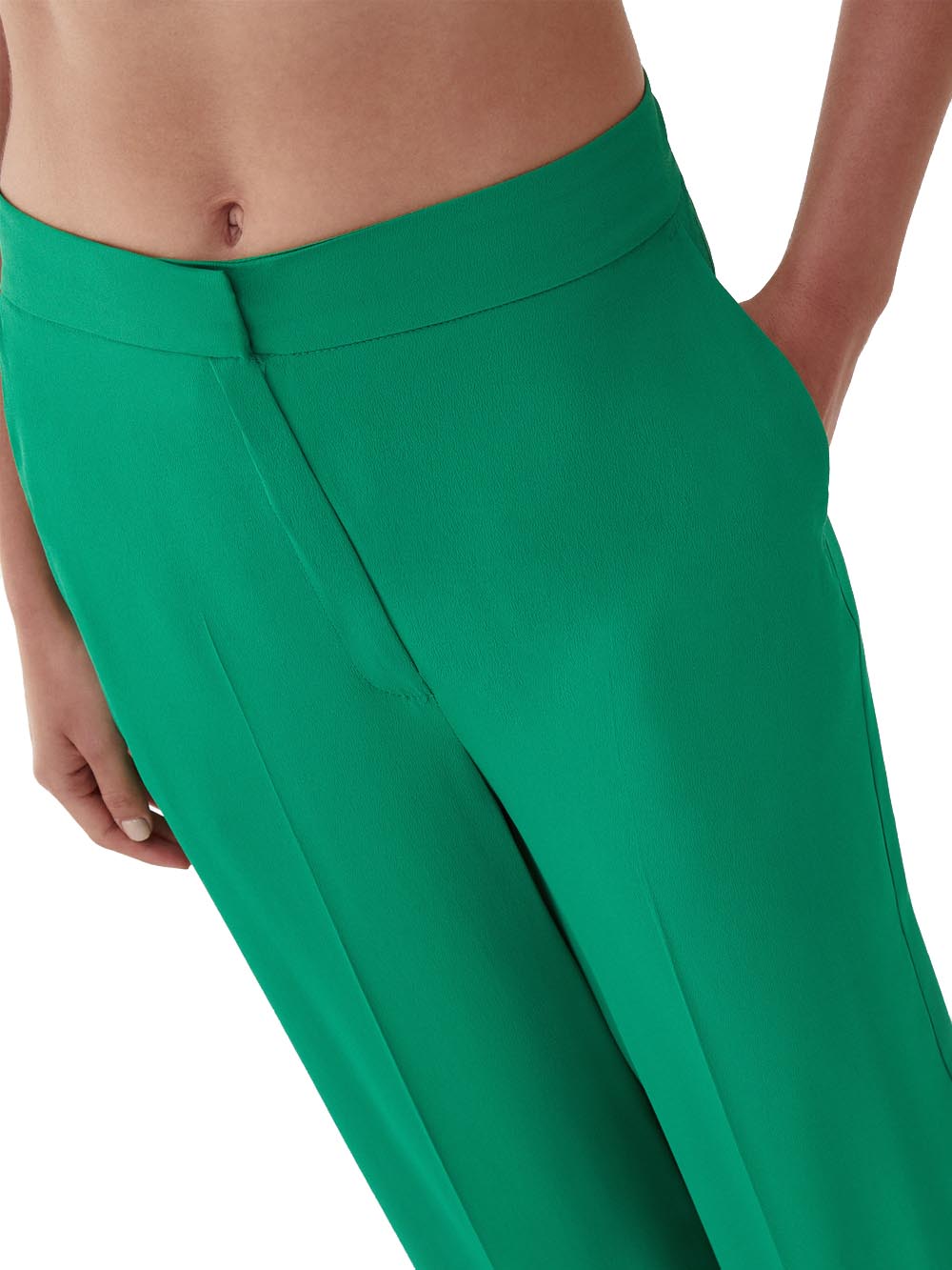 iBlues Pantalone Donna Dono Verde smeraldo