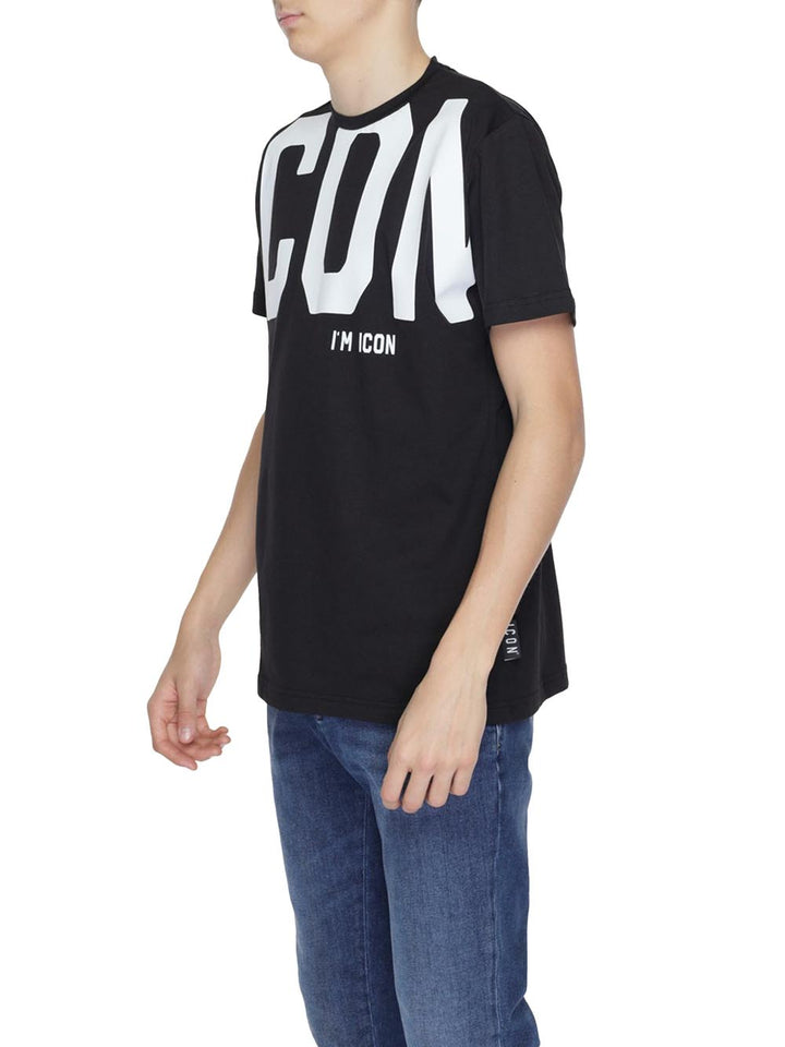 ICON T-shirt Uomo 8076t Nero