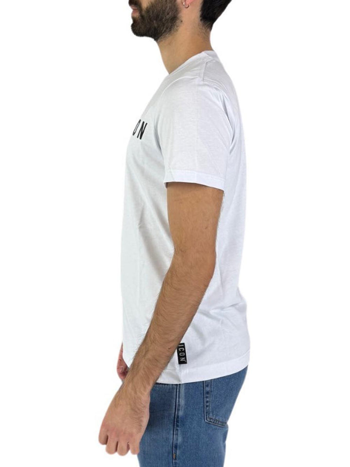 ICON T-shirt Uomo Iu8136t Bianco