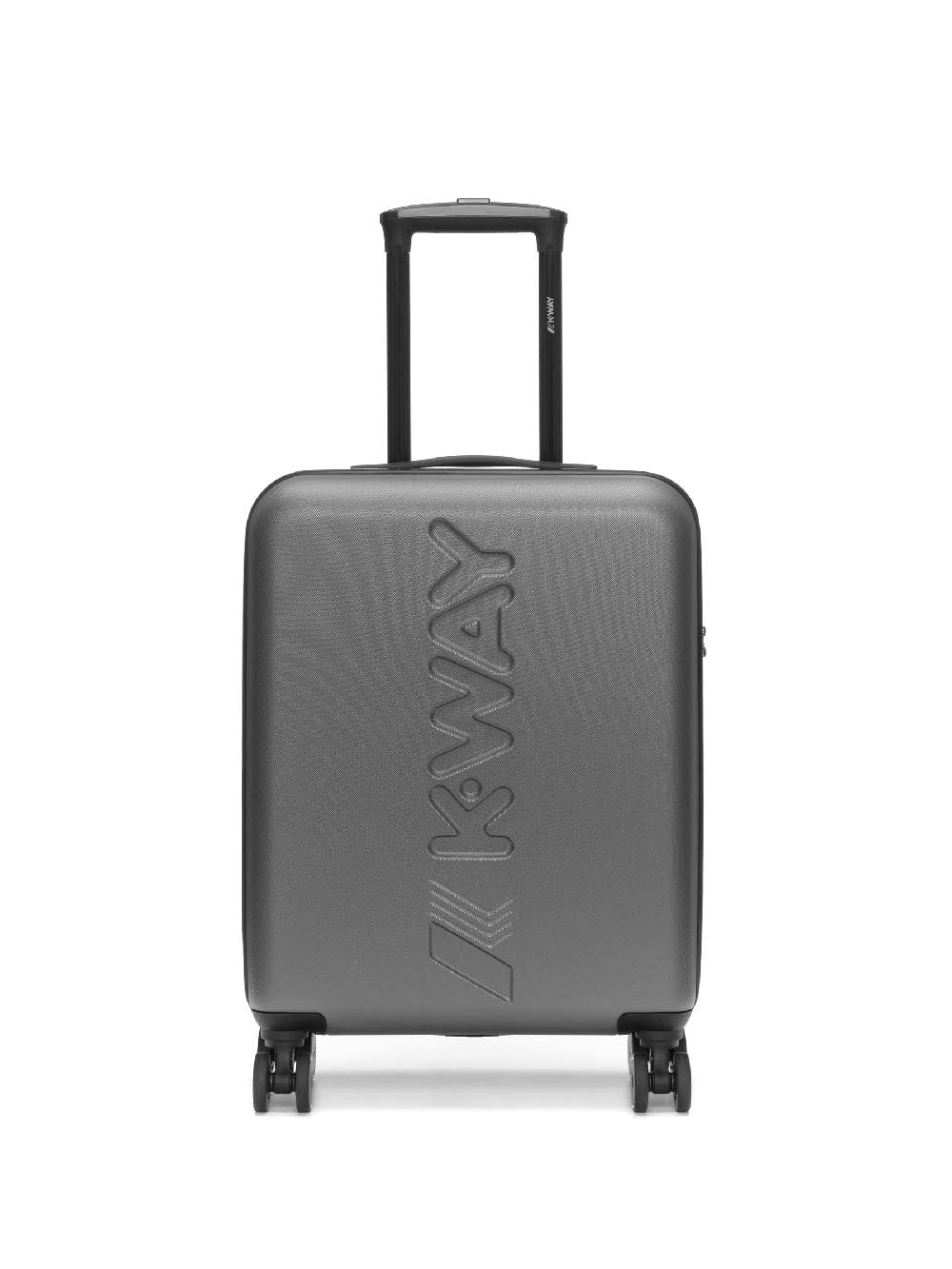 K-Way Trolley Unisex K11416w Cabin Trolley Small Metallic grey