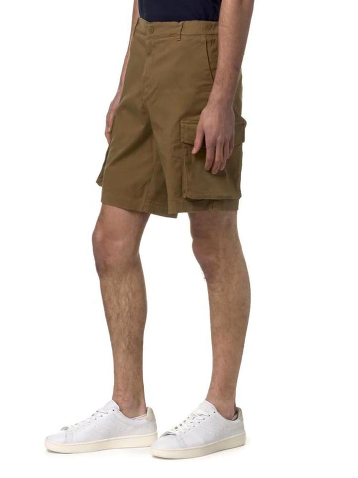 K-Way Bermuda Uomo Fango