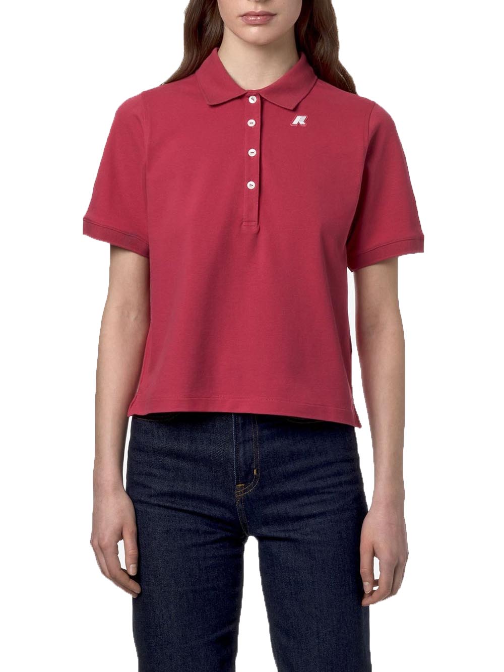 K-Way Polo Donna Fucsia