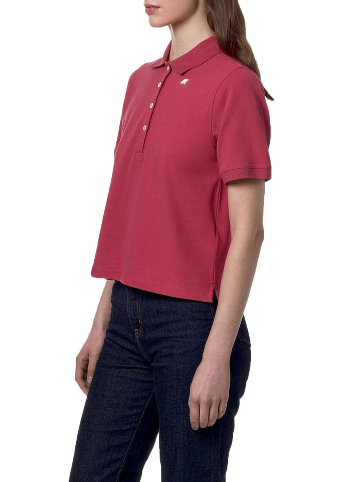 K-Way Polo Donna Fucsia
