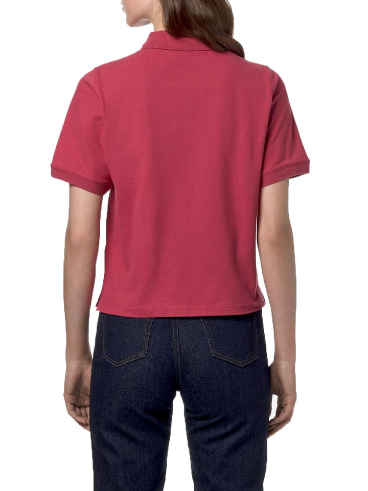 K-Way Polo Donna Fucsia