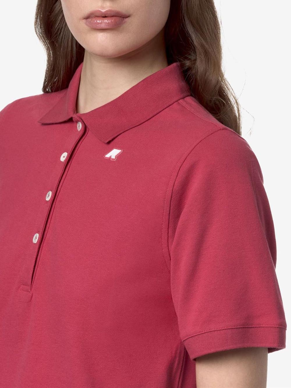 K-Way Polo Donna Fucsia