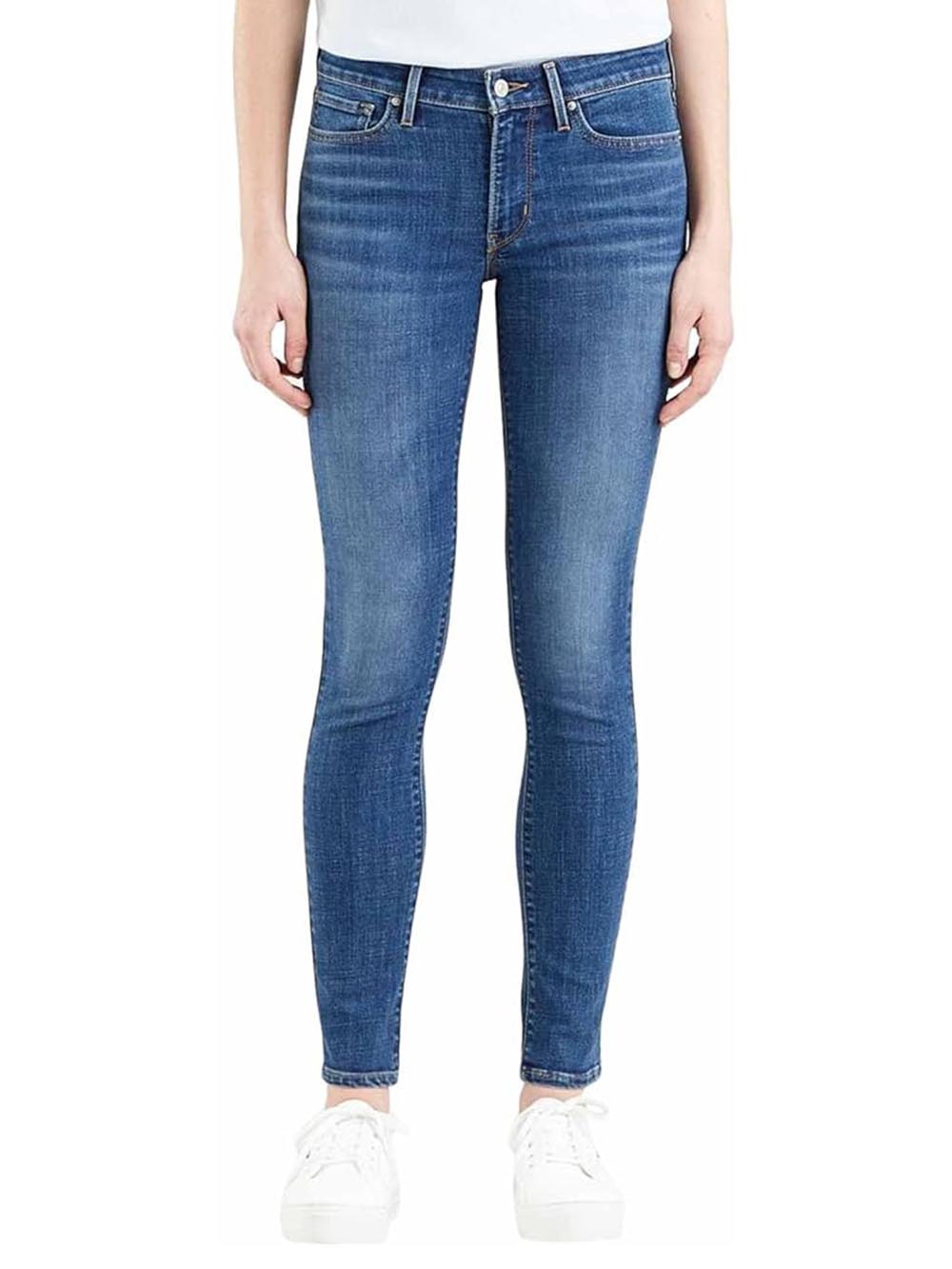 Levi's Jeans Donna 711 Skinny 18881 Scuro