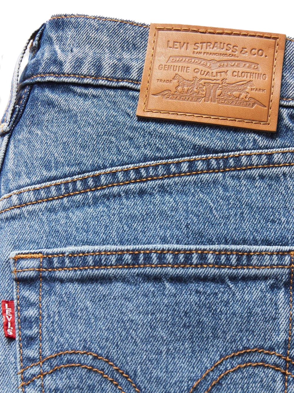 Levi's Jeans Donna Ribcage Bells A7503 Medio