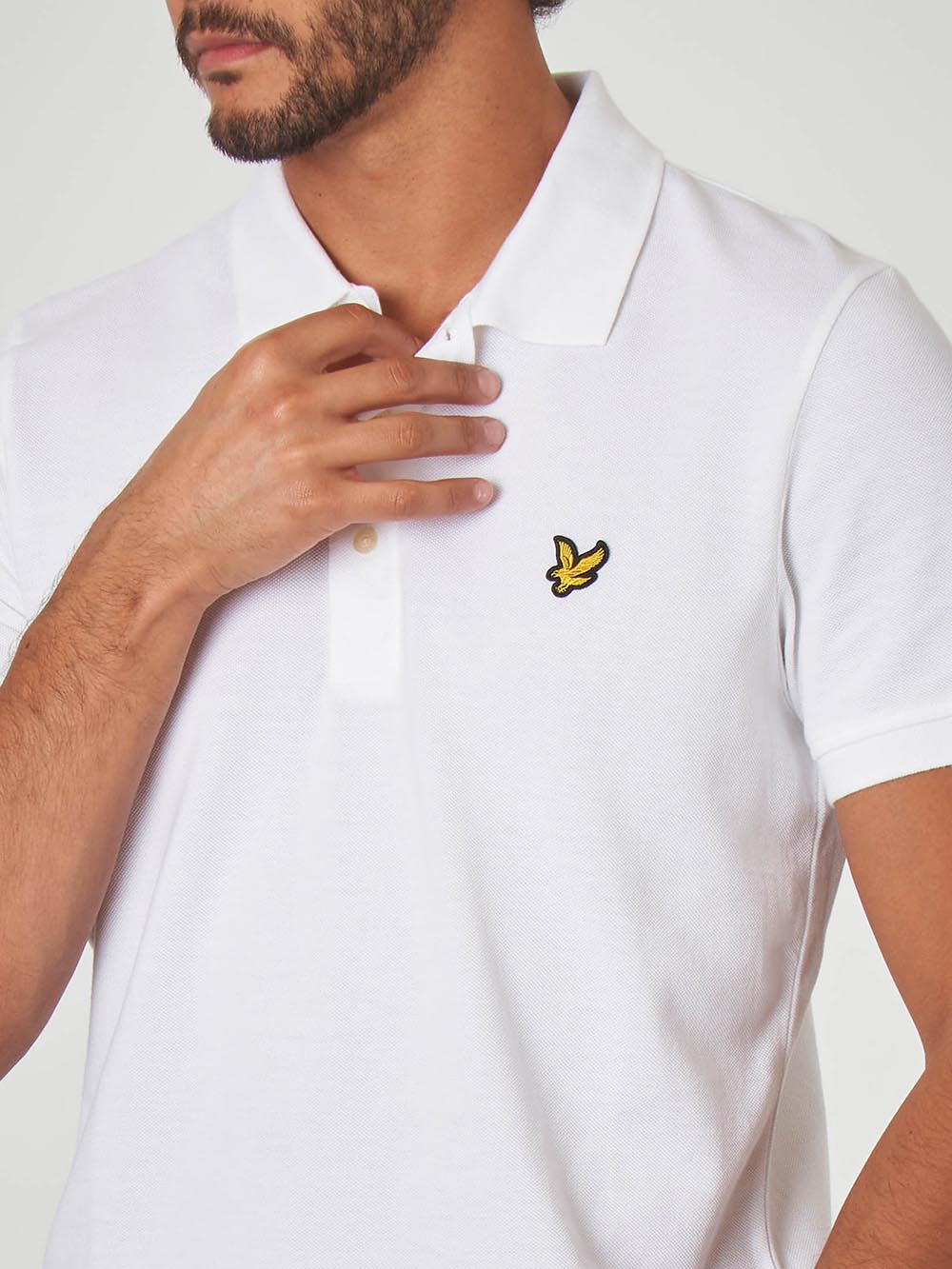 Lyle & Scott Polo Uomo Sp400voge Bianco