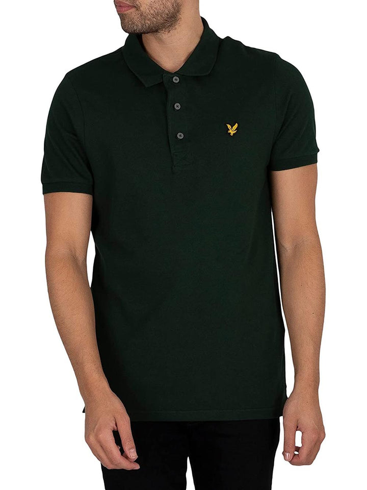 Lyle & Scott Polo Uomo Verde scuro