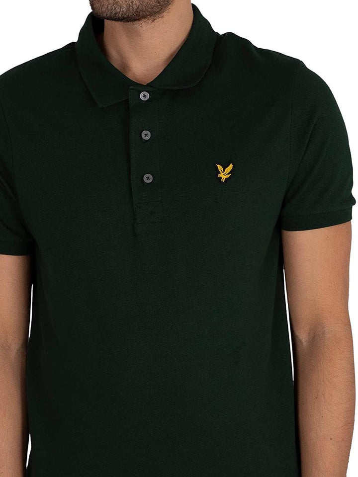 Lyle & Scott Polo Uomo Verde scuro