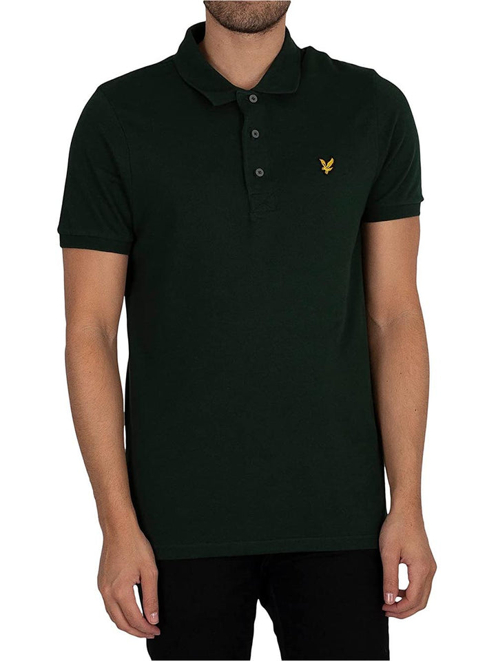 Lyle & Scott Polo Uomo Verde scuro