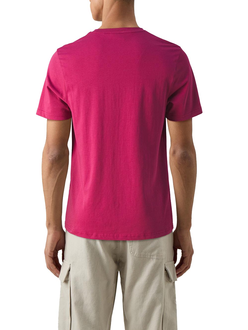 Lyle & Scott T-shirt Uomo Ts400voge Burgundy