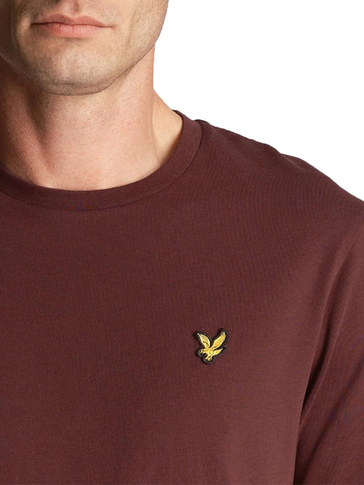 Lyle & Scott T-shirt Uomo Bordeaux