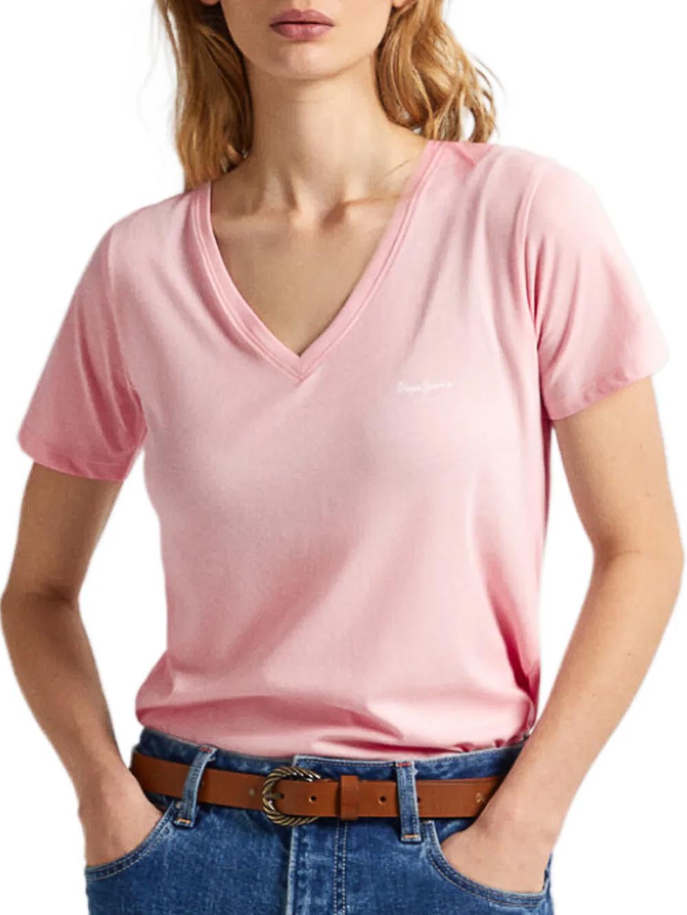 Pepe Jeans T-shirt Donna Rosa