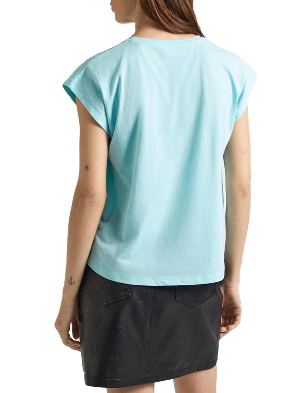 Pepe Jeans T-shirt Donna Verde acqua