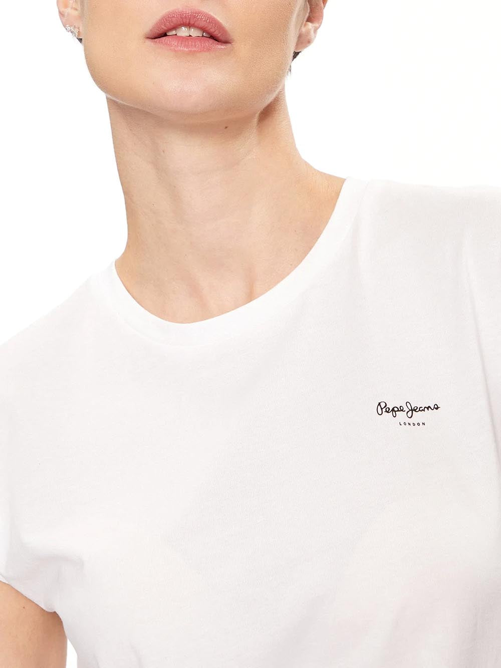 Pepe Jeans T-shirt Donna Bianco