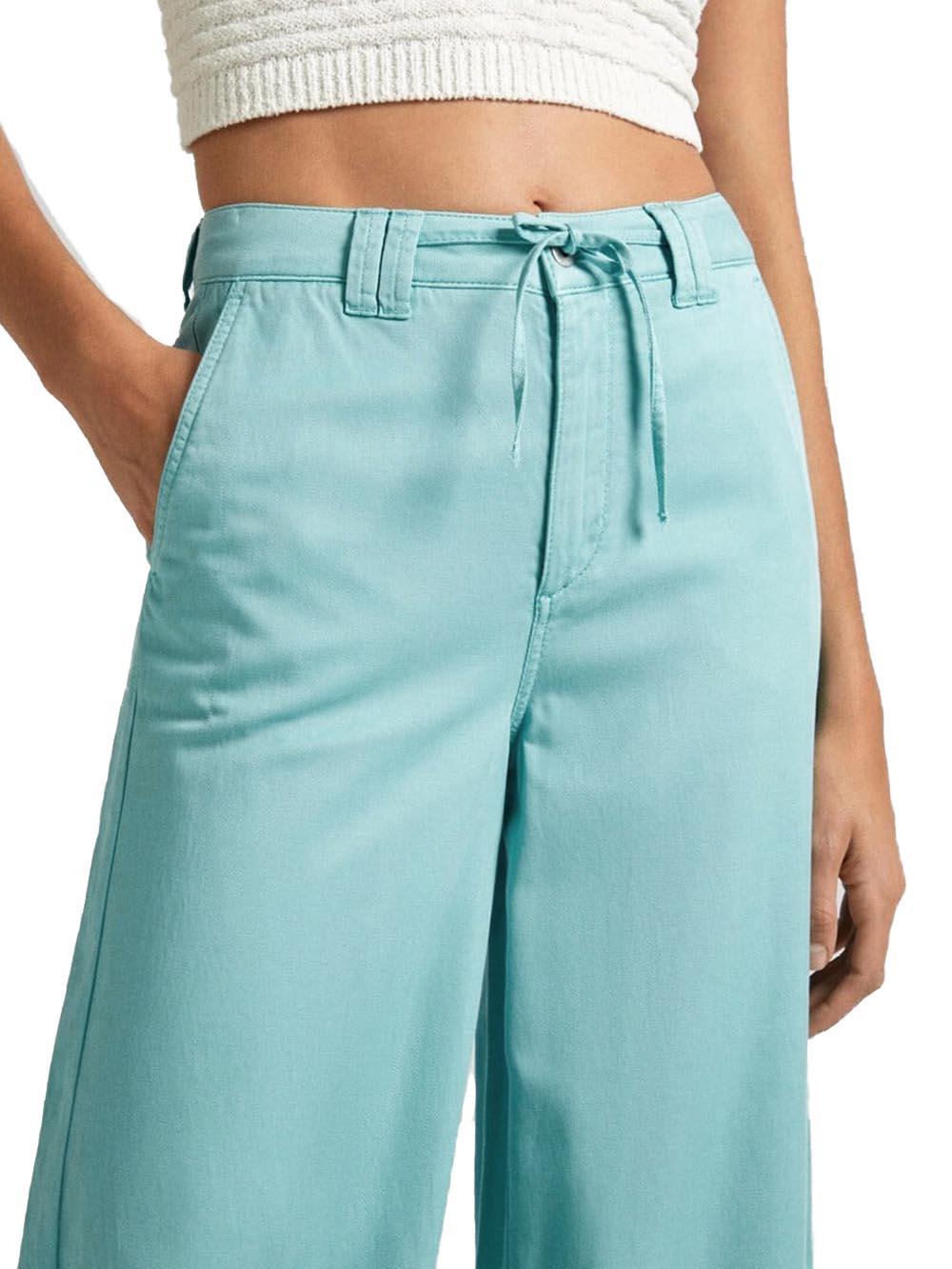 Pepe Jeans Pantalone Donna Tammy Pl211728 Verde tiffany