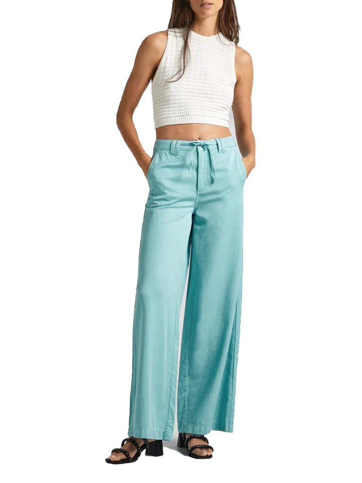 Pepe Jeans Pantalone Donna Tammy Pl211728 Verde tiffany