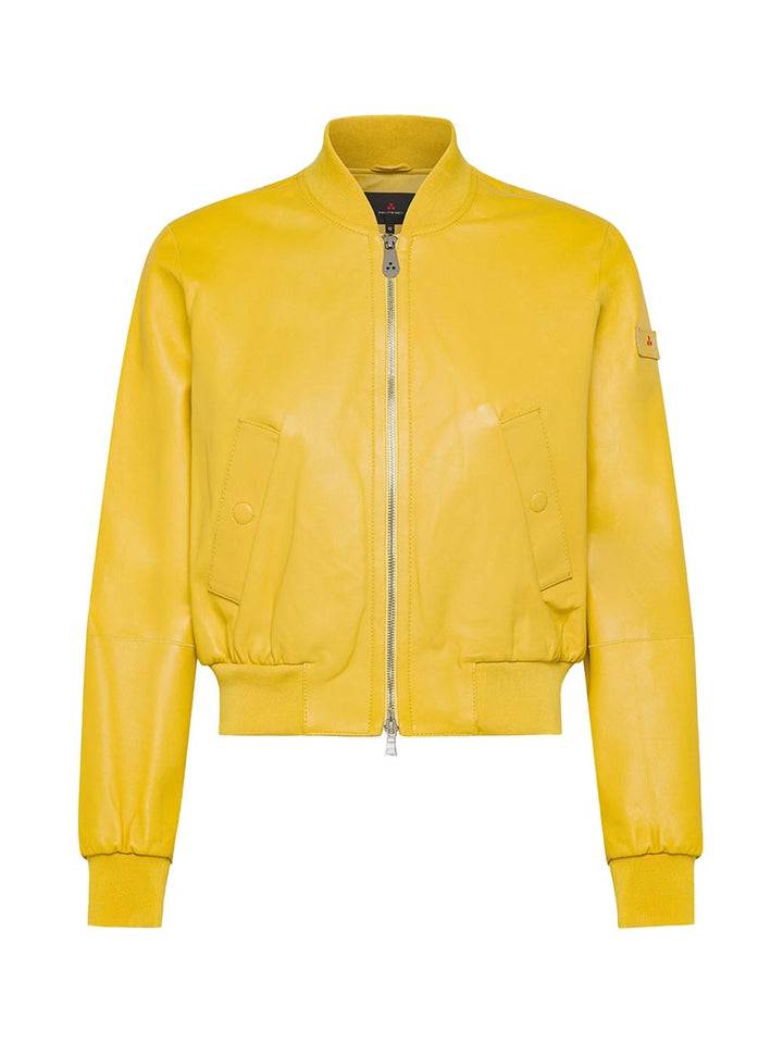 Peuterey Giubbino Donna Choisya Leather Acc Ped502599012119 Giallo