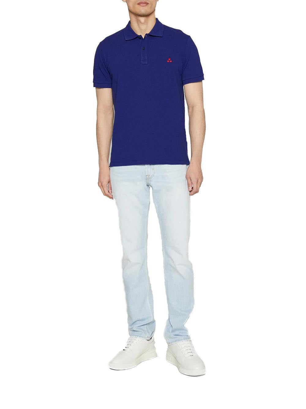 Peuterey Polo Uomo Zeno 01 Peu5120 99010603 Bluette