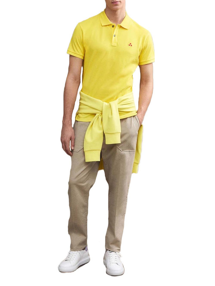 Peuterey Polo Uomo Zeno 01 Peu5120 99010603 Giallo