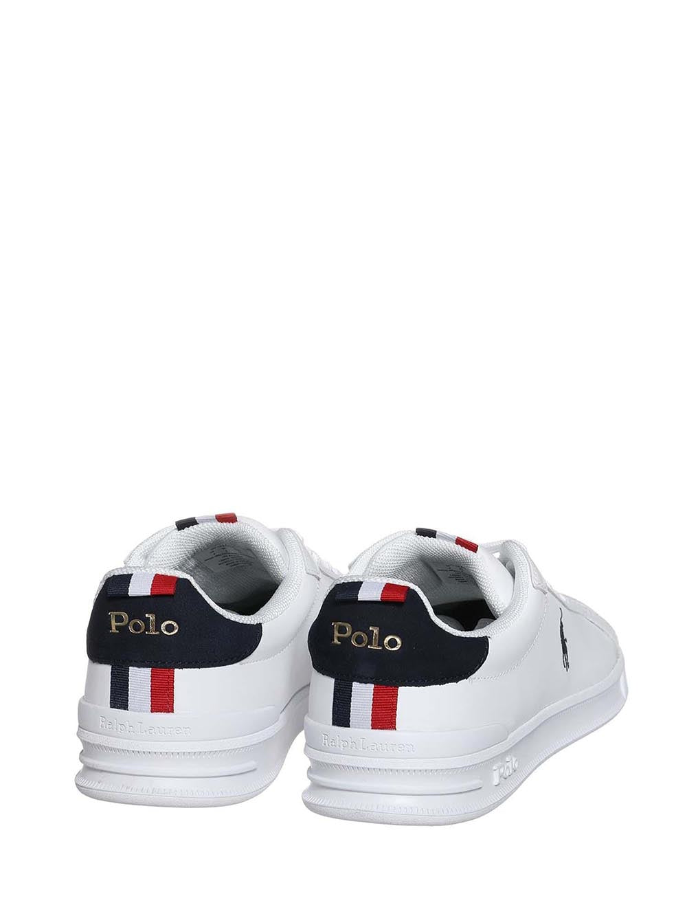 Polo Ralph Lauren Sneakers Uomo 809860883 Bianco