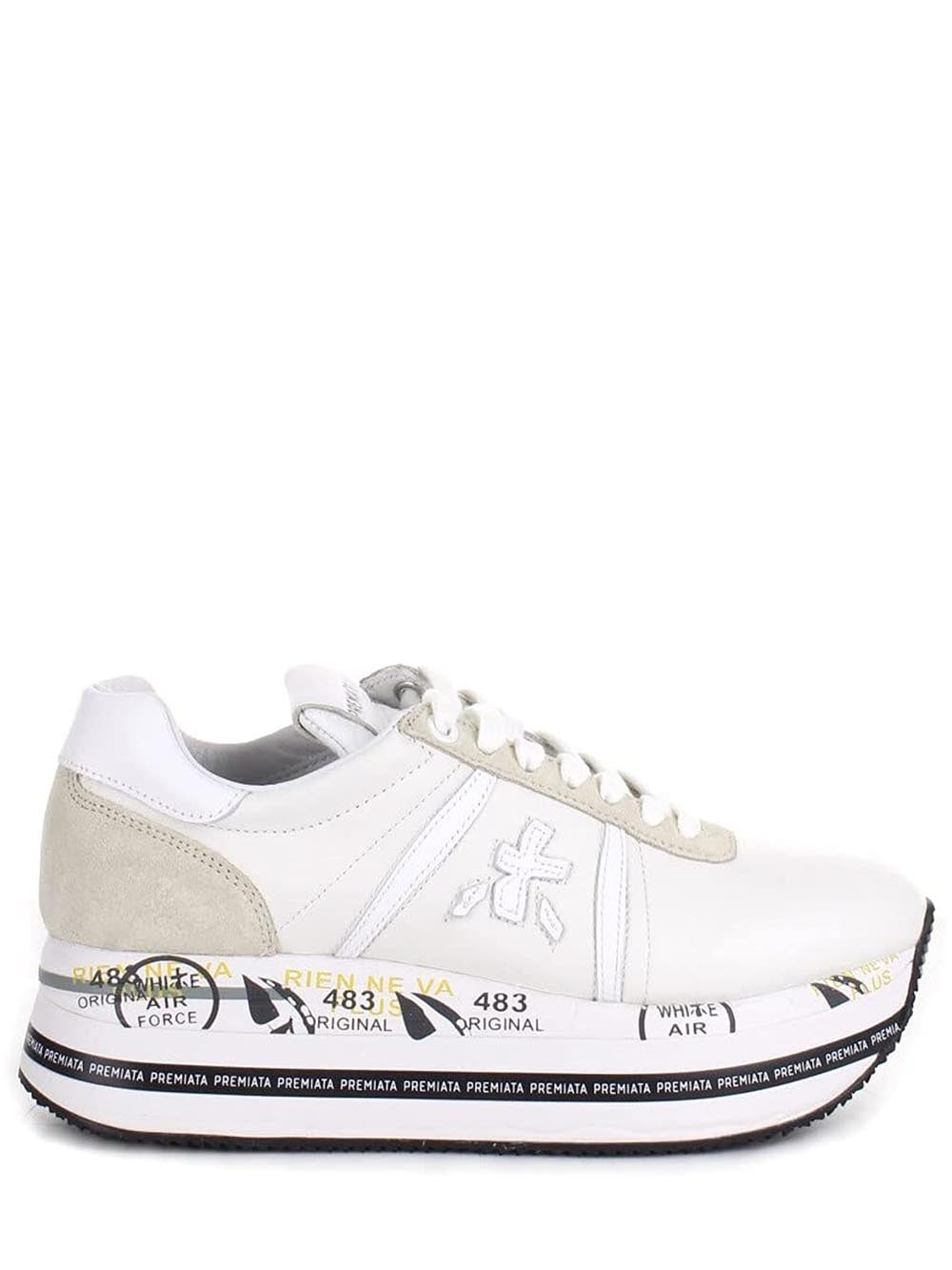 Premiata Sneakers Donna Beth Bianco