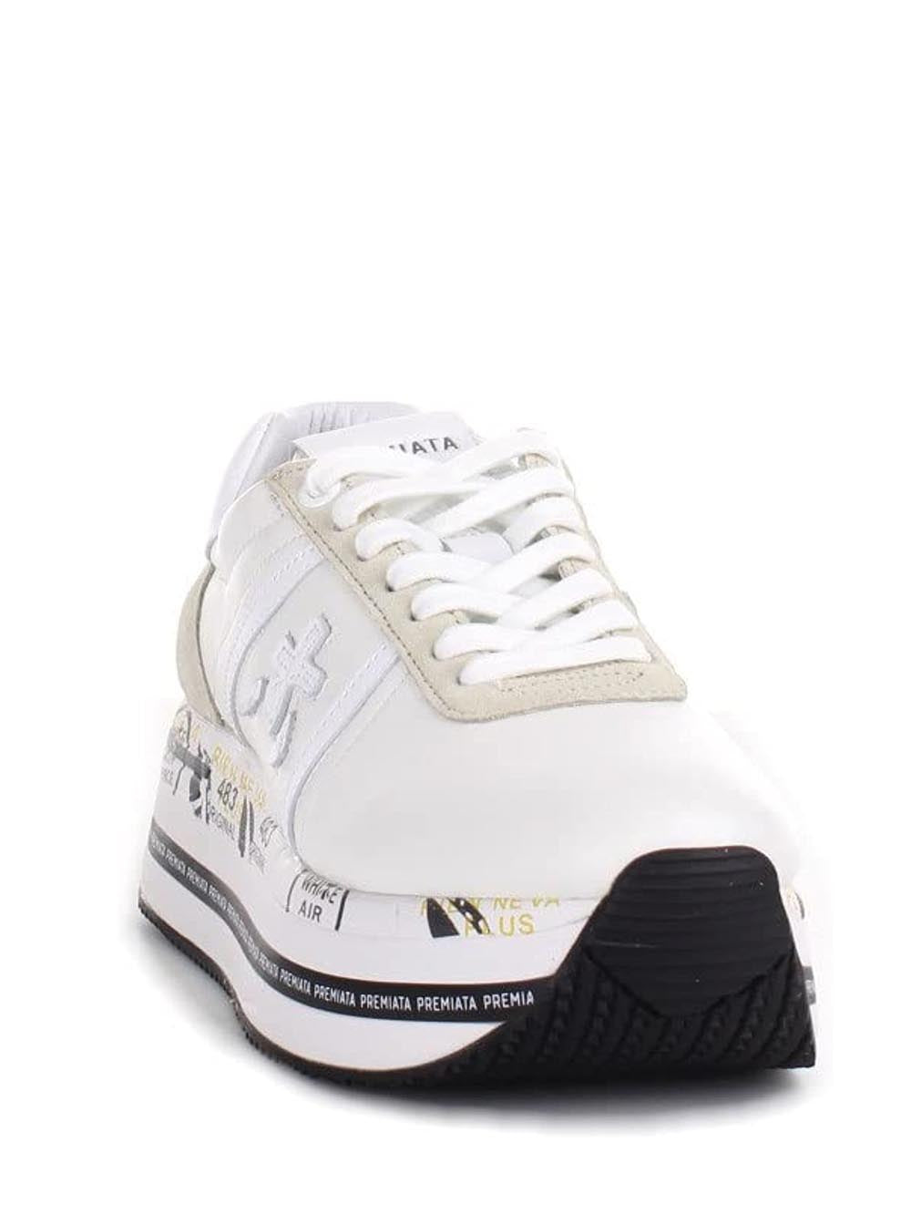 Premiata Sneakers Donna Beth Bianco