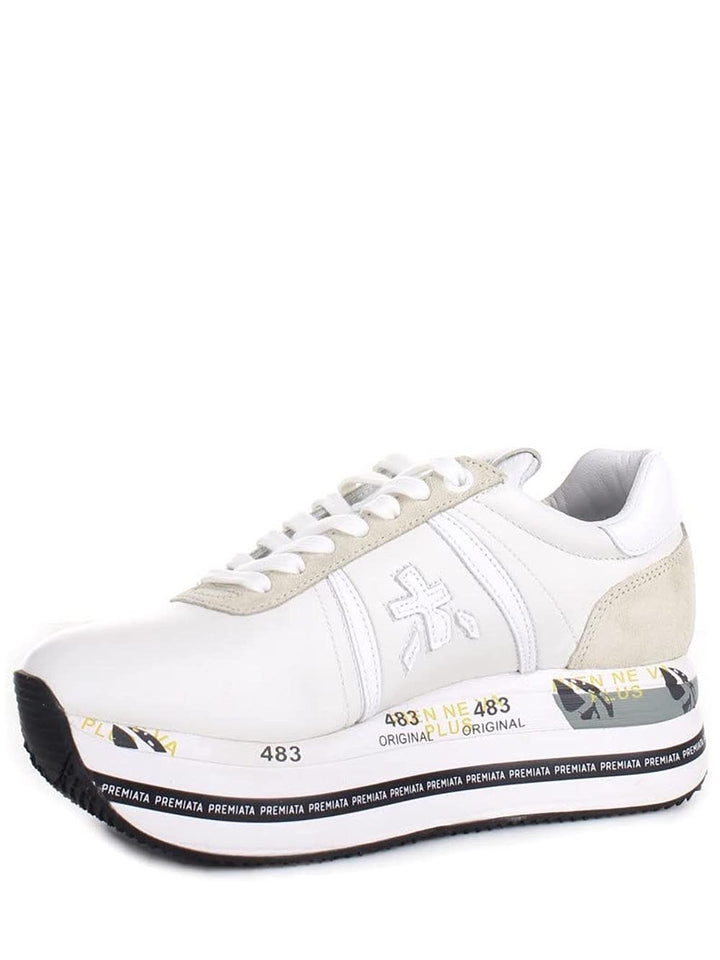 Premiata Sneakers Donna Beth Bianco