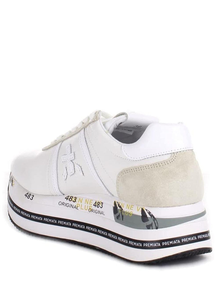 Premiata Sneakers Donna Beth Bianco