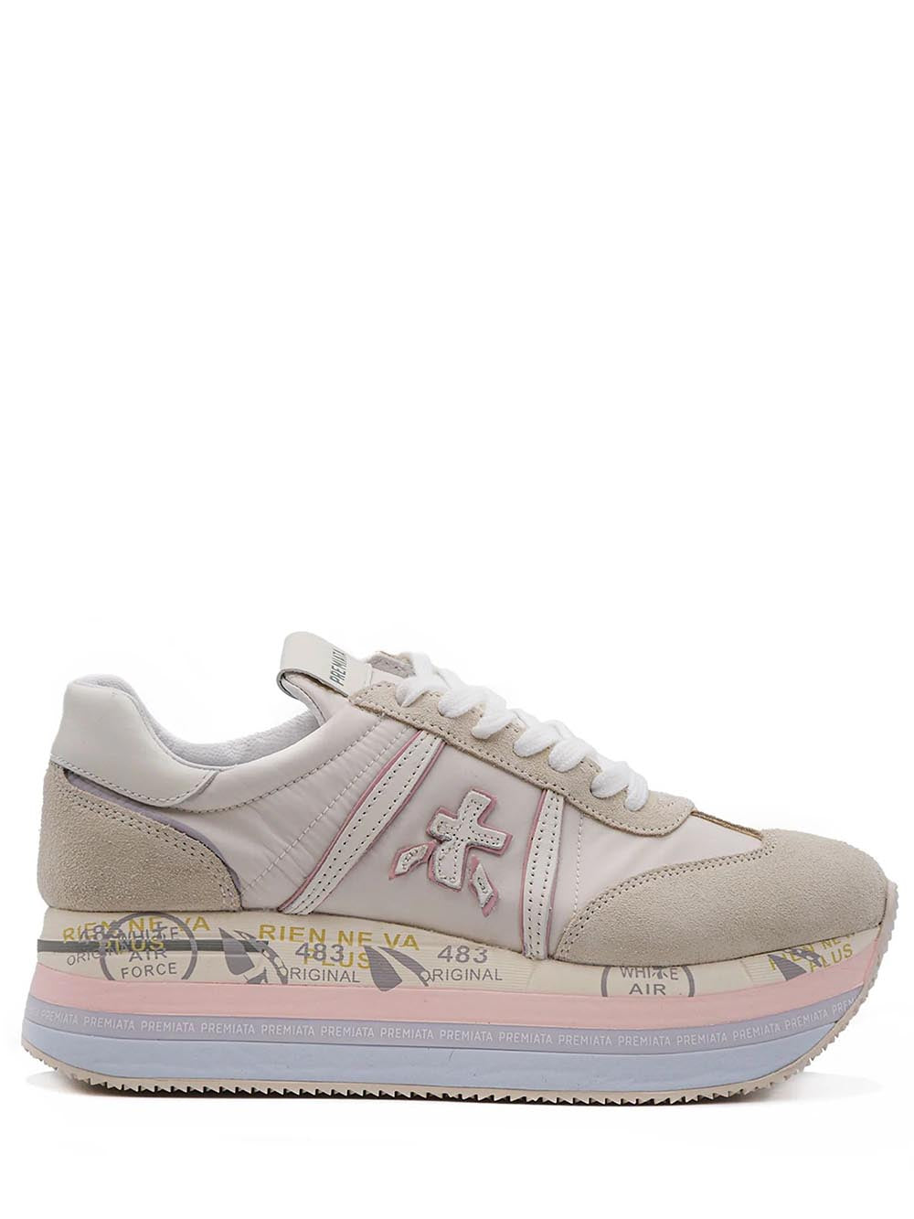 Premiata Sneakers Donna Beth Beige