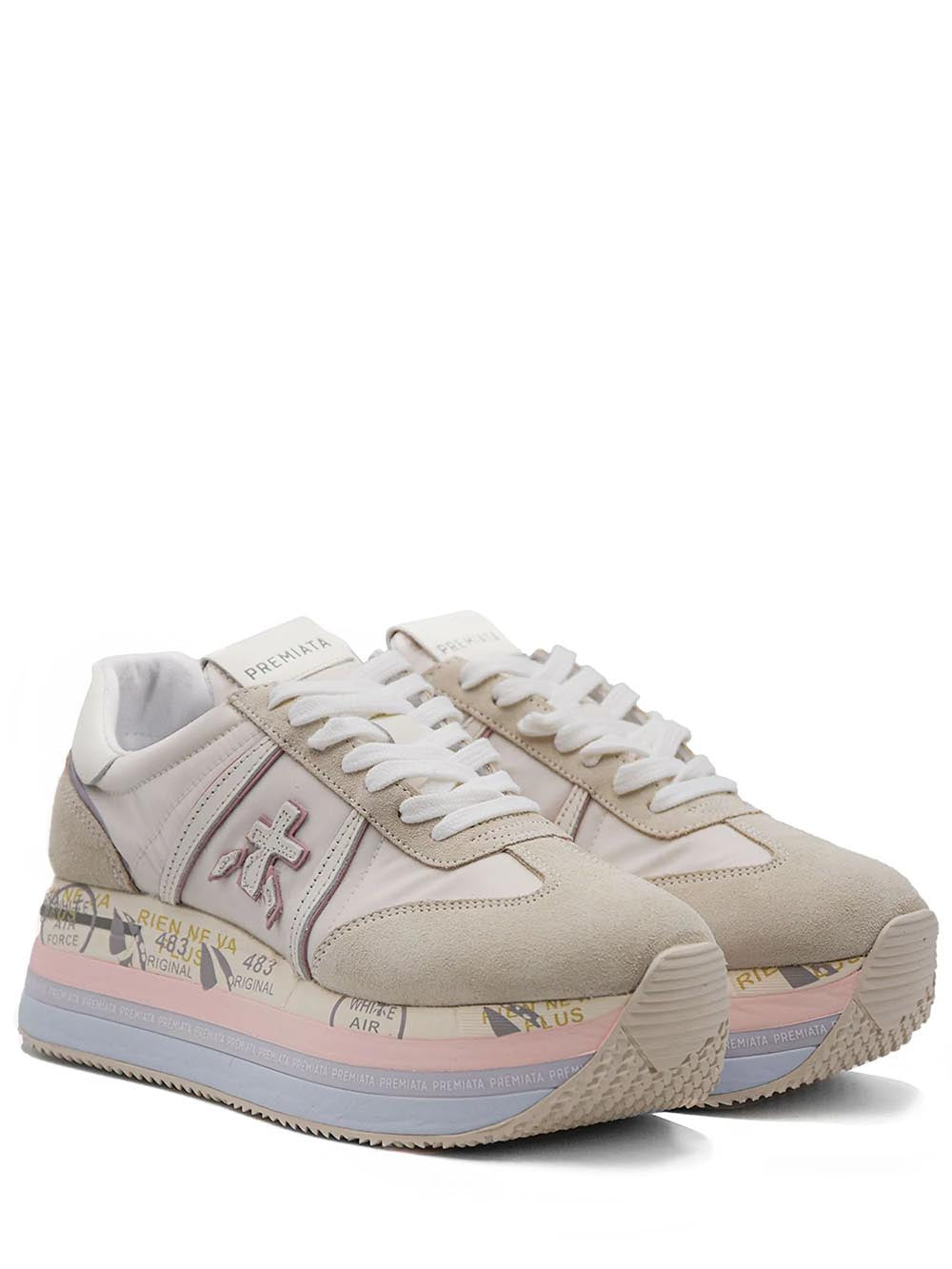 Premiata Sneakers Donna Beth Beige