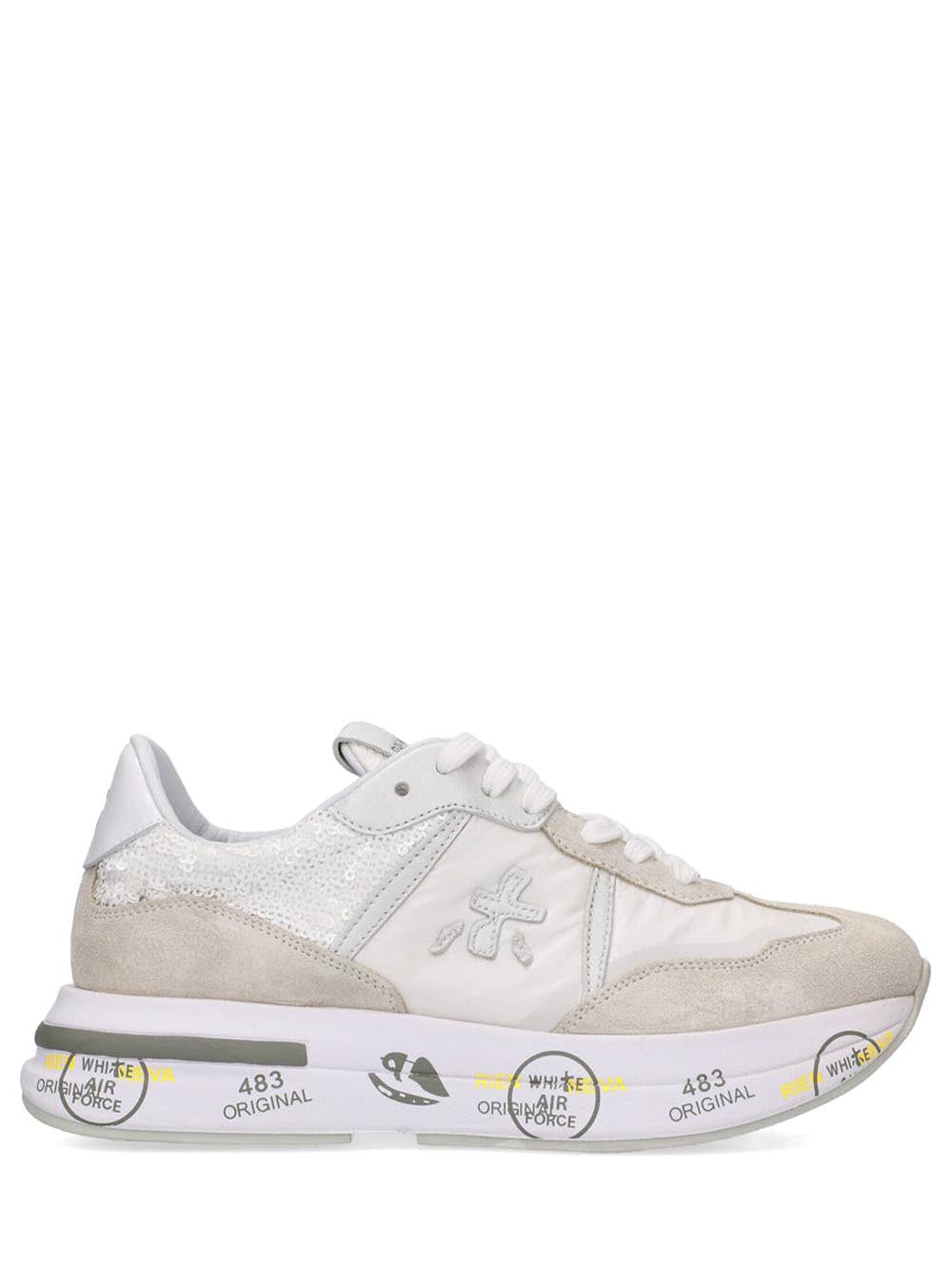 Premiata Sneakers Donna Cassie Grigio/bianco