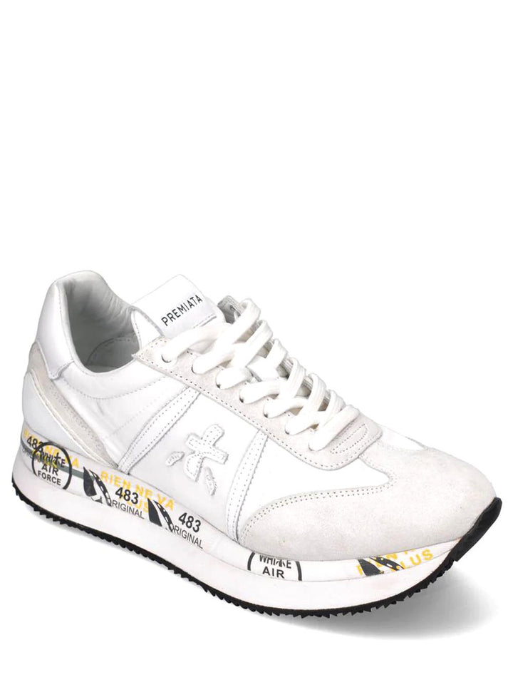 Premiata Sneakers Donna Conny Bianco