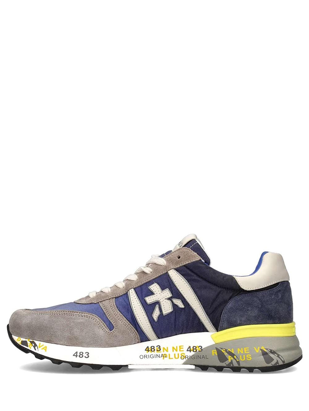 Premiata Sneakers Uomo Lander Blu